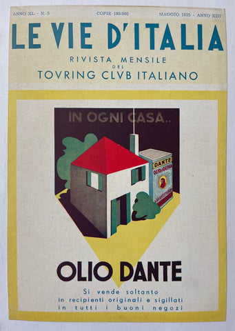 Link to  Maggio 1935 Le Vie d'Italia CoverItaly, 1935  Product