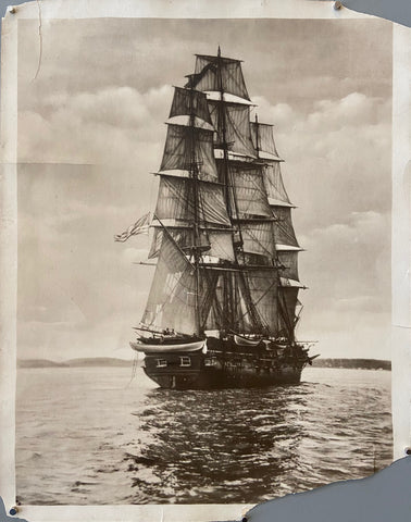 Link to  Ship in Black and White PrintU.S.A., c. 1900  Product