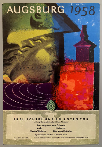 Link to  Freilichtbühne Am Roten Tor PosterGermany, 1958  Product