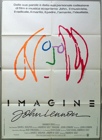 Link to  Imagine John Lennon Italian Film PosterItaly, 1988  Product