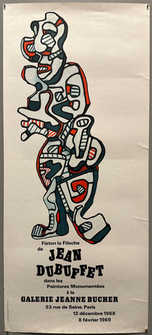 Link to  Jean Dubuffet Galerie Jeanne Bucher PosterFrance, 1969  Product