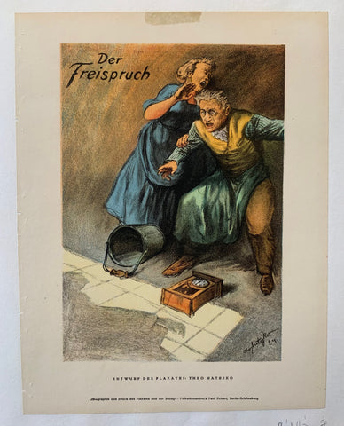 Link to  Der Freispruch PosterGermany, 1929  Product