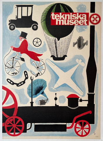 Link to  Tekniska Museet PosterSweden, c. 1960  Product