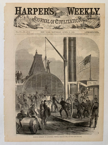 Link to  Harper's Weekly, 19 April 1862U.S.A., 1862  Product