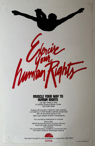 Exercise Your Human Rights Poster – Poster Museum