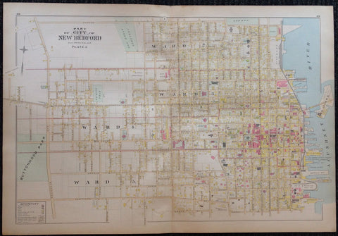 Link to  Ward 2,3,4 and 5 - Part of city of New BedfordU.S.A 1895  Product