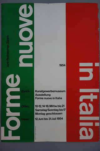 Link to  Forme nuove in ItaliaSwiss Poster, 1954  Product