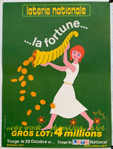 Link to  Loterie Nationale - "...la fortune..."France, C. 1975  Product