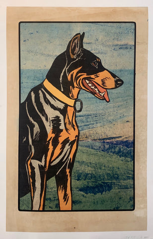 Link to  Dobermann PosterFrench? Poster, c. 1920  Product