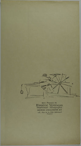 Link to  Eugene Verneau Press Lithographc. 1914  Product