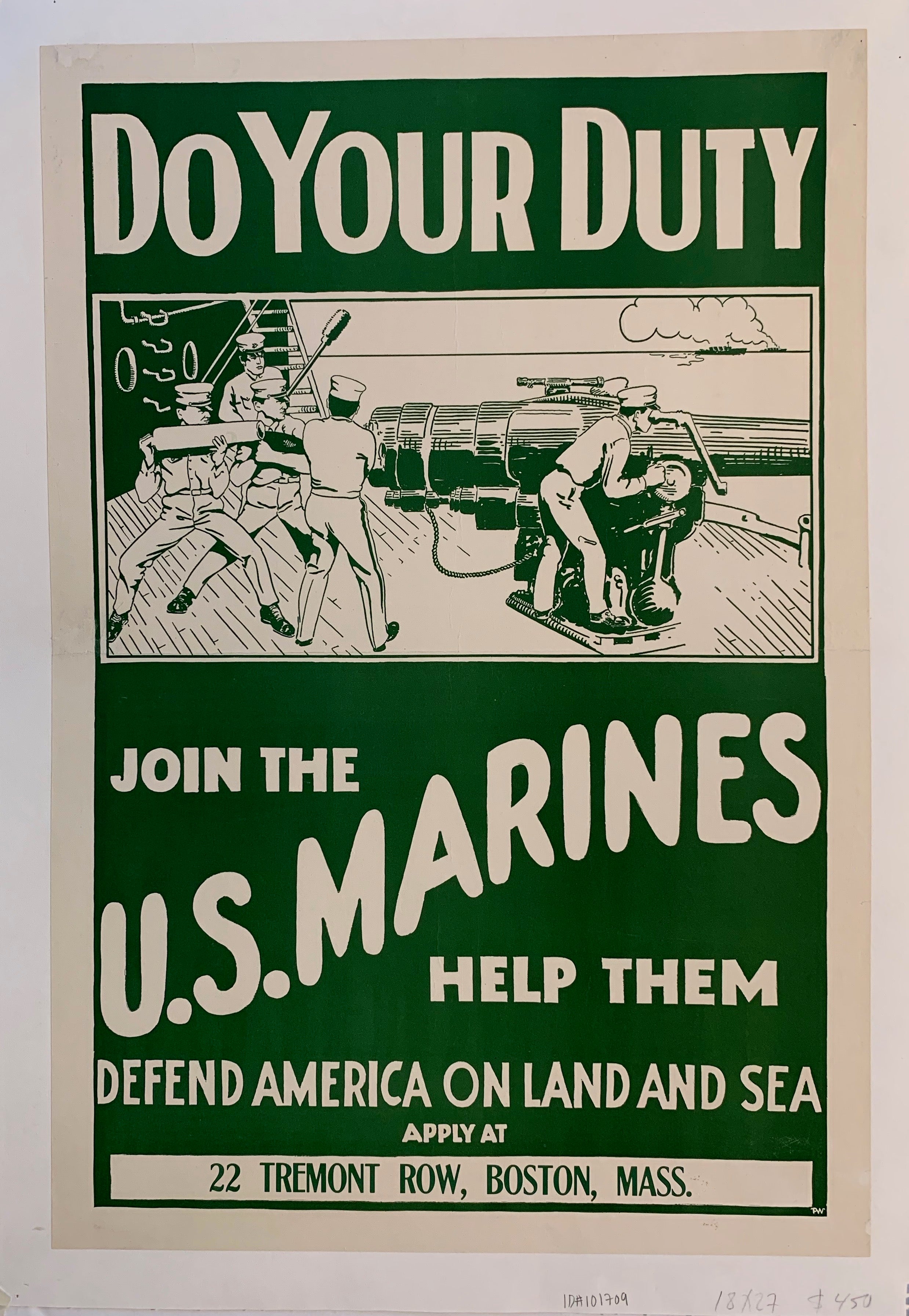 US War Poster