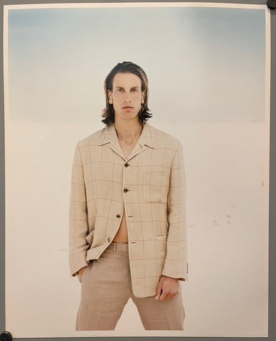 Link to  Male Model With a Striped Shirt PhotographU.S.A., c. 1995  Product