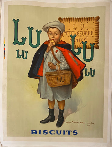 Link to  Lu Lu Petit-Beurre nantes posterFrench Poster, 1935  Product