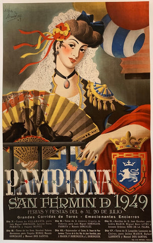 Link to  Pamplona San Fermin D 1929 ✓Spain, 1949  Product