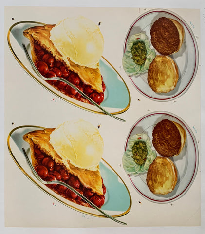 Link to  Entree and Dessert PrintU.S.A., c. 1950  Product