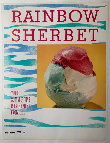 Link to  Rainbow Sherbet PosterUSA, c. 1961  Product