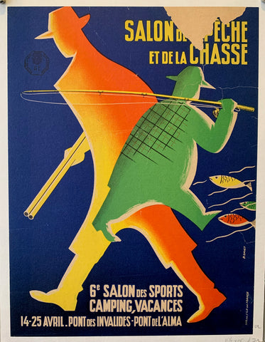 Link to  Salon de la Pêche PosterFrance, c. 1950s  Product