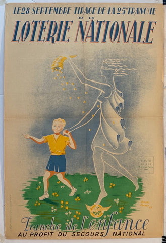 Link to  Loterie Nationale: "Slice of Childhood"France, 1943  Product