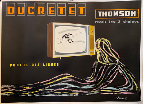 Link to  Ducretet Thomson PosterFrance, 1964  Product