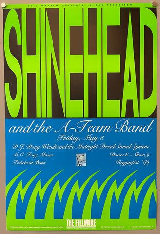 Link to  Shinehead and the A-Team Band PosterU.S.A., 1989  Product