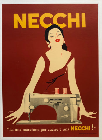 Link to  Necchi - "La mia macchina per cucire e una Necchi!" ✓Italy, C. 1950  Product
