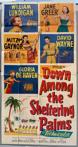 Link to  Down Among the Sheltering PalmsU.S.A FILM, 1952  Product