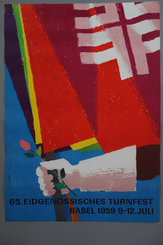 Link to  Eidgenossisches TurnfestSwiss Poster, 1959  Product
