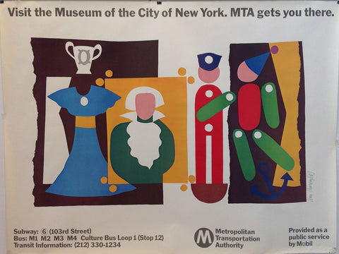 Link to  MTA Museum of the City of New York , Artist - Chermayeff & GeismarNew York, 1977  Product