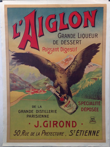 Link to  L'AiglonFrance - c. 1910 - imp. St. Etienne  Product