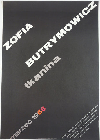 Link to  Zofia Butrymowicz TkaninaPoland, 1968  Product