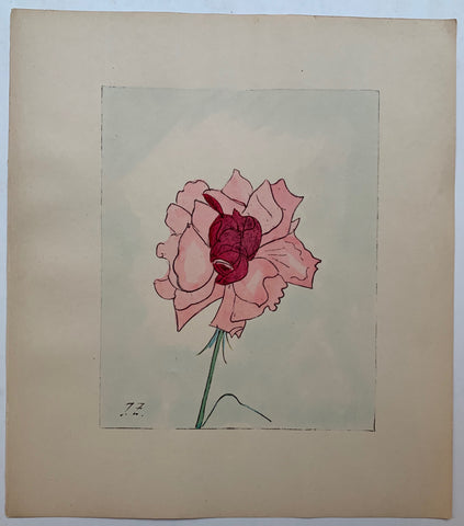 Link to  Garden Rose #04 ✓J.Z, c. 1930  Product