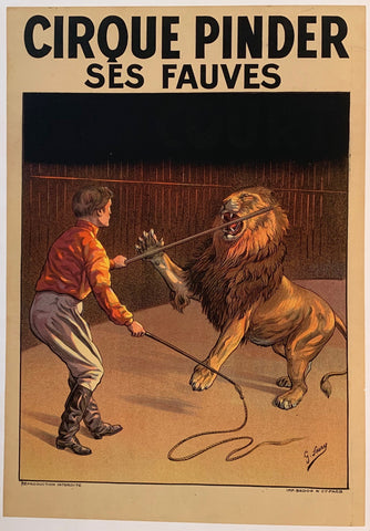 Link to  Cirque Pinder ses Fauves ✓France, C. 1900s  Product