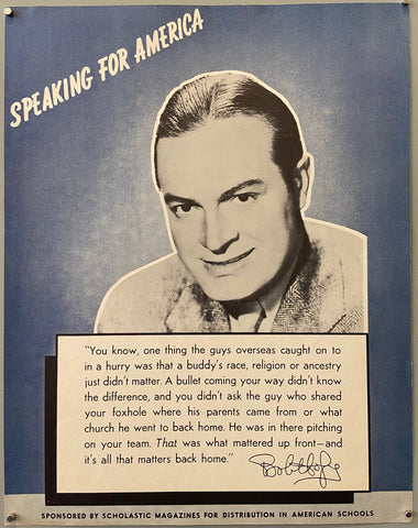 Link to  Bob Hope Speaking for America PosterUnited States, c. 1946  Product