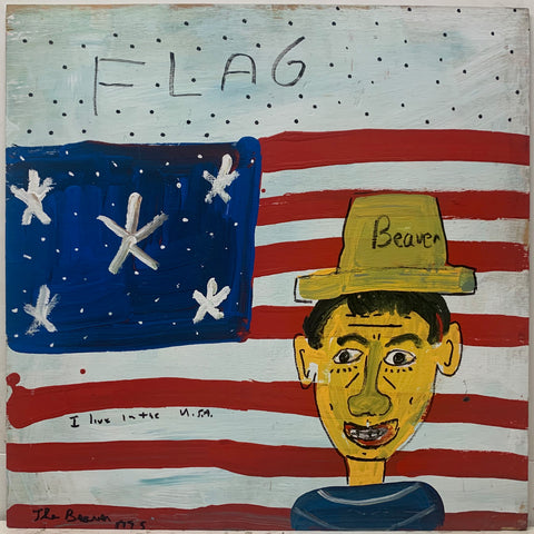 Link to  Flag #34 The Beaver PaintingU.S.A, c. 1994  Product