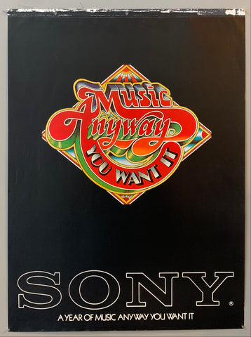 Link to  Sony PosterU.S.A., c. 1980s  Product