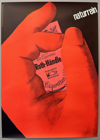 Link to  Roth-Händle Cigarette PosterGermany, c. 1980s  Product