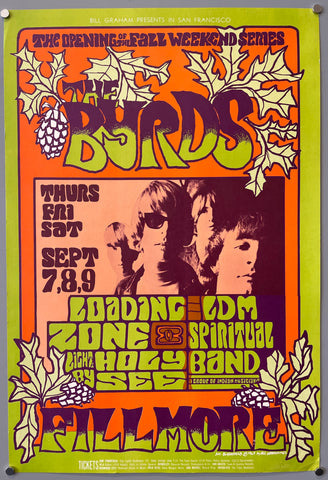 Link to  The Byrds PosterU.S.A., 1967  Product