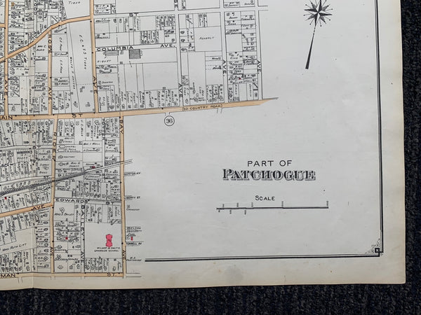 Long Island Index Map No.2 - Plate 30 Patchogue Map – Poster Museum