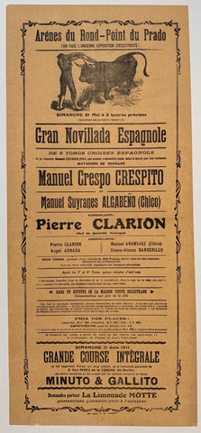 Link to  Arènes du Rond PrintFrance, 1911  Product