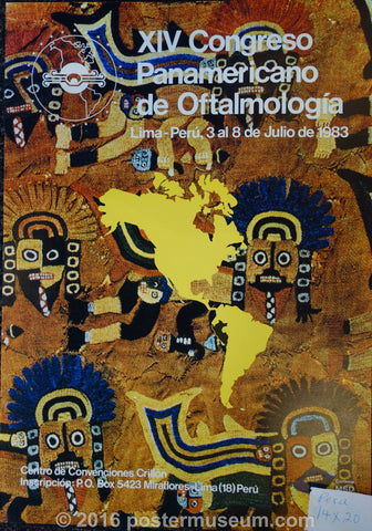 Link to  Lima Peru - XIV Congreso Panamericano de OftalmologiaPeru c. 1983  Product