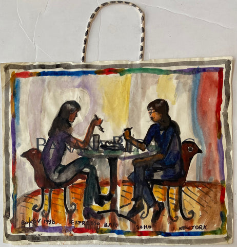 Link to  Women Eating Paper Bag PaintingU.S.A, 1998  Product