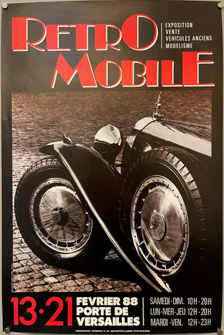 Link to  Retromobile 1988 PosterFrance, 1988  Product