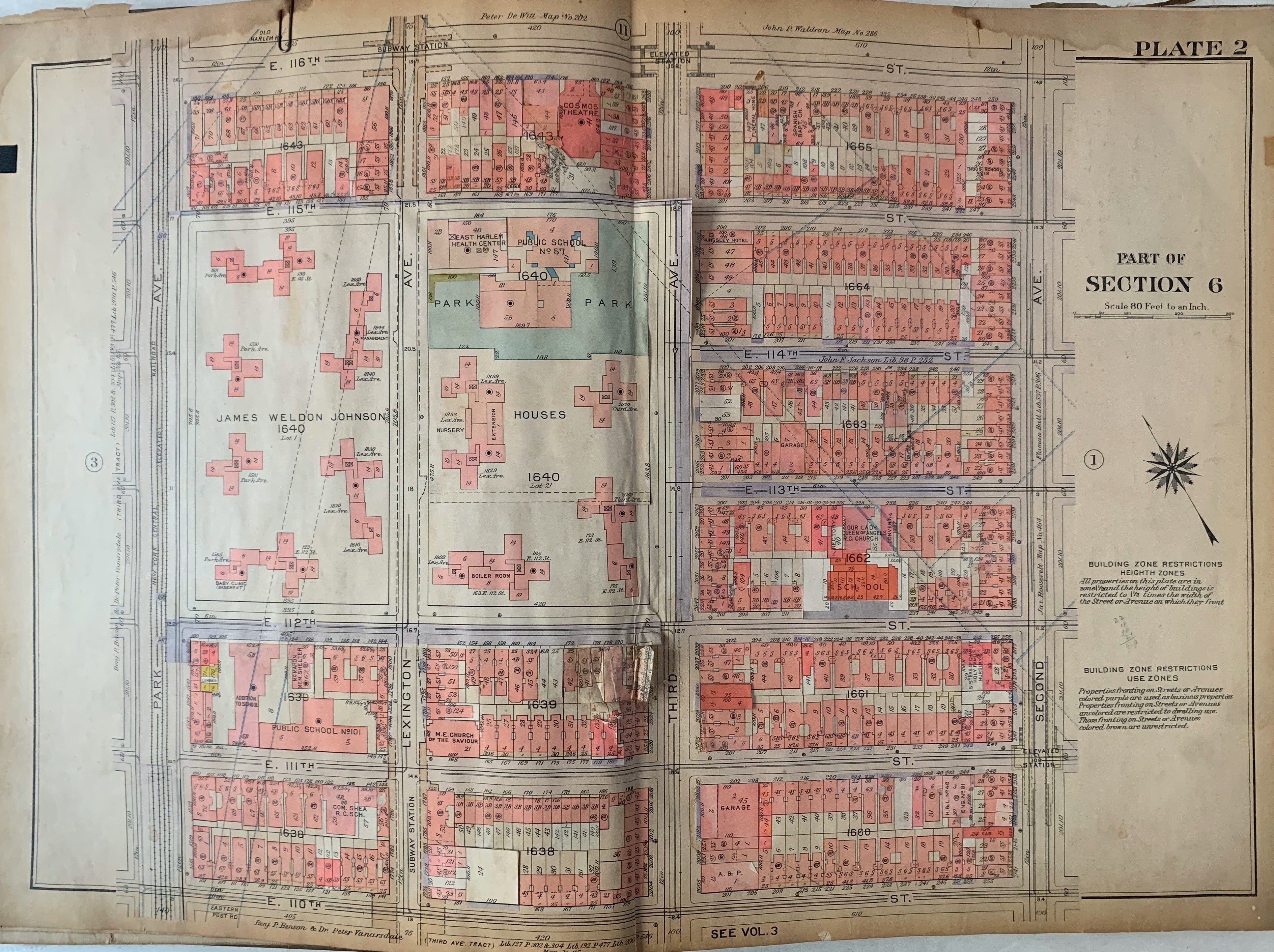 Atlas of the City of New York  Borough of the Bronx (Volume 4) 57