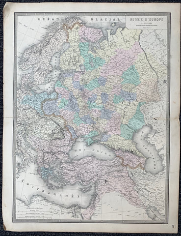 Link to  Russie D'Europe Map1860  Product