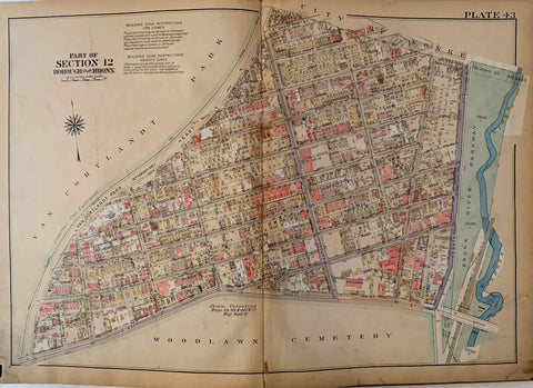 Link to  Atlas of the City of New York  Borough of the Bronx (Volume 2)New York City, 1924  Product