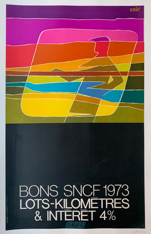 Link to  Bons SNCF 1973 PosterFrance. 1973  Product