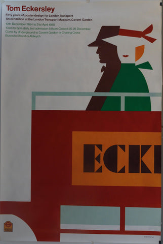 Link to  Tom Eckersley "Fifty years of poster design for London Transport"England, 1985  Product