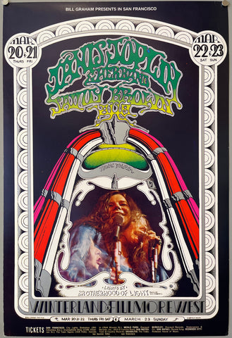 Link to  Janis Joplin & Savoy Brown PosterU.S.A., 1969  Product
