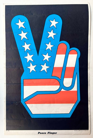 Link to  Peace Finger PosterUSA, c. 1980s  Product