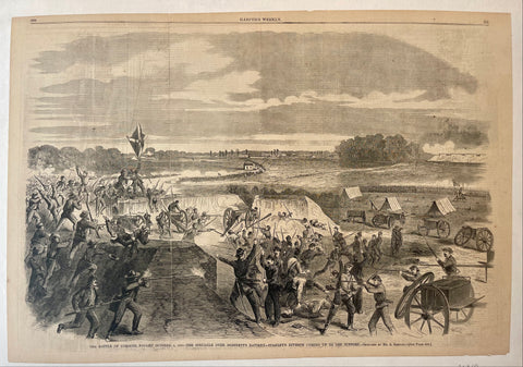 Link to  Harper's Weekly 'The Battle of Corinth"U.S.A., 1862  Product